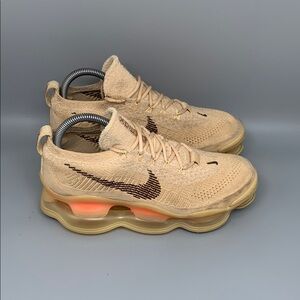 Nike Air Max Scorpion FK Sesame Running Shoes Women’s Sz‎ 9